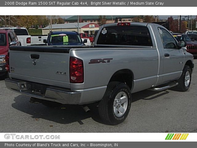 2008 Dodge Ram 1500 SXT Regular Cab 4x4 in Bright Silver Metallic