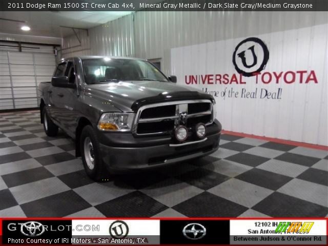 2011 Dodge Ram 1500 ST Crew Cab 4x4 in Mineral Gray Metallic
