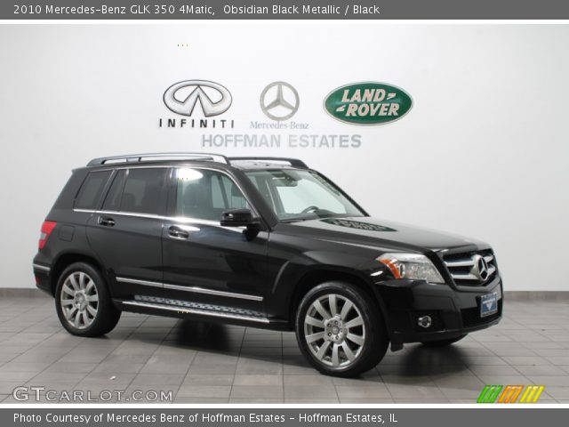 2010 Mercedes-Benz GLK 350 4Matic in Obsidian Black Metallic
