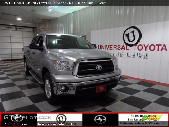 2010 Toyota Tundra CrewMax in Silver Sky Metallic