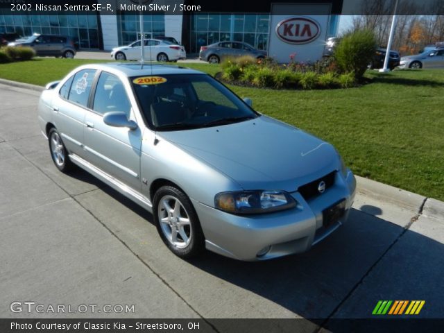 2002 Nissan Sentra SE-R in Molten Silver