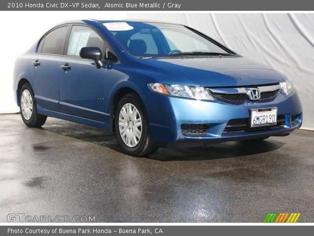 2010 Honda Civic DX-VP Sedan in Atomic Blue Metallic
