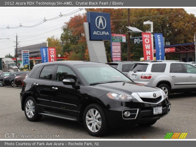 2012 Acura RDX Technology SH-AWD in Crystal Black Pearl