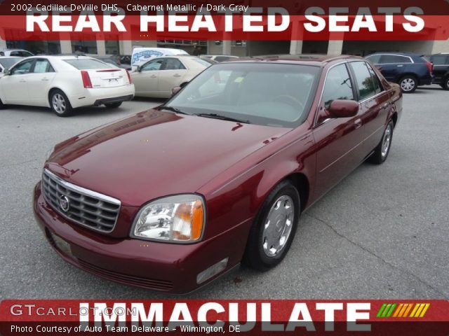 2002 Cadillac DeVille DHS in Cabernet Metallic