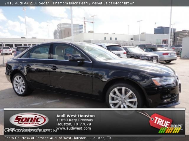2013 Audi A4 2.0T Sedan in Phantom Black Pearl