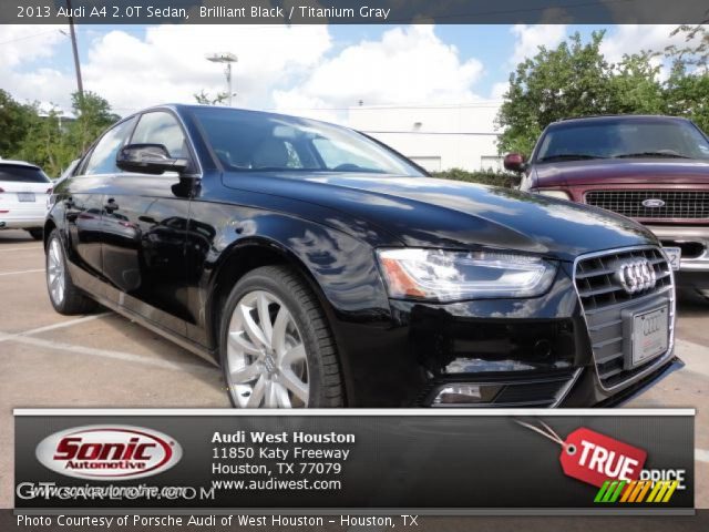 2013 Audi A4 2.0T Sedan in Brilliant Black