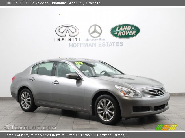 2009 Infiniti G 37 x Sedan in Platinum Graphite