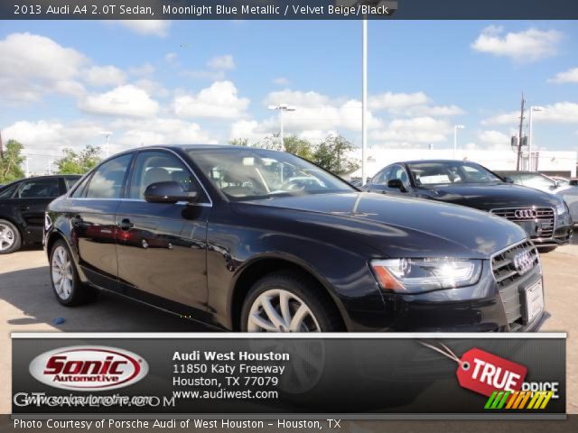 2013 Audi A4 2.0T Sedan in Moonlight Blue Metallic