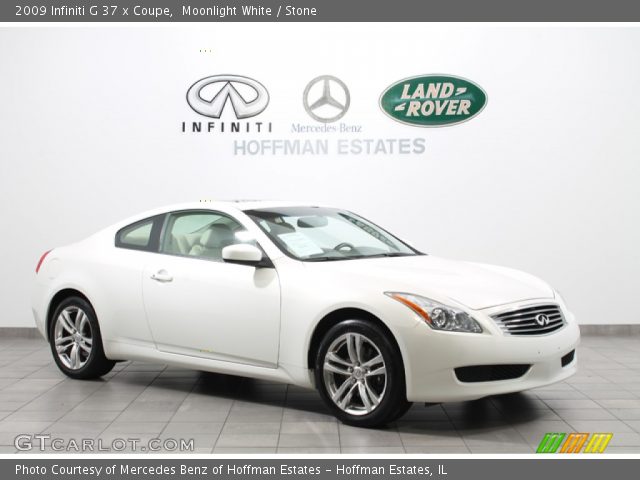 2009 Infiniti G 37 x Coupe in Moonlight White