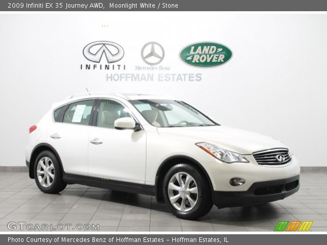 2009 Infiniti EX 35 Journey AWD in Moonlight White