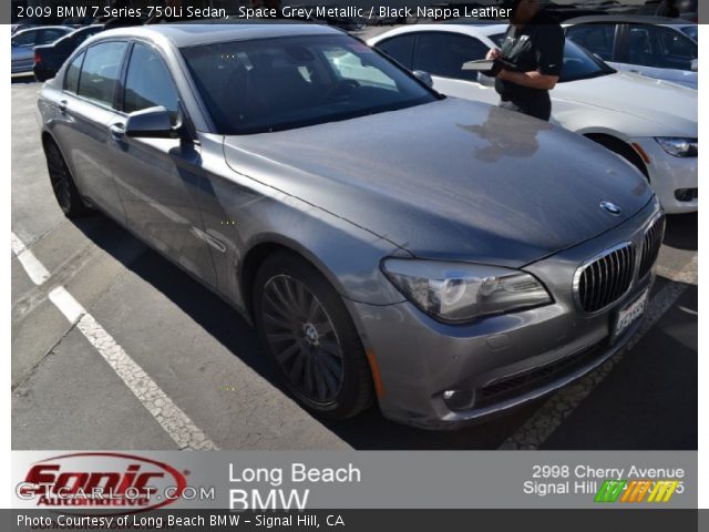 2009 BMW 7 Series 750Li Sedan in Space Grey Metallic