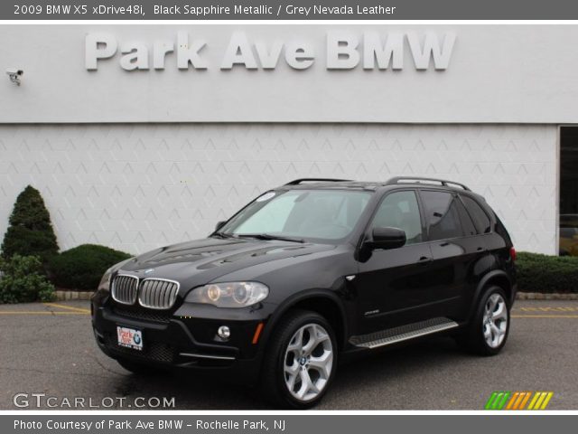 2009 BMW X5 xDrive48i in Black Sapphire Metallic