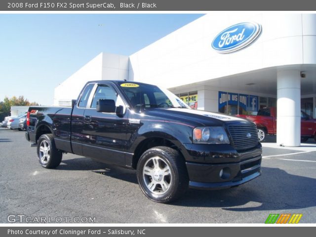 2008 Ford F150 FX2 Sport SuperCab in Black