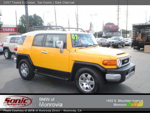 2007 Toyota FJ Cruiser  in Sun Fusion