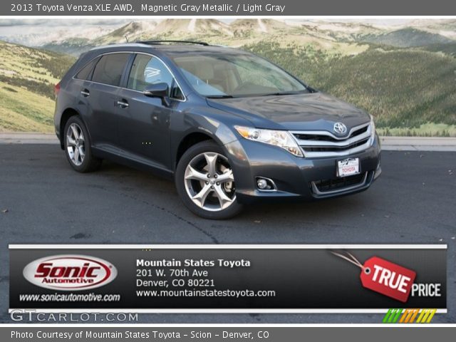 2013 Toyota Venza XLE AWD in Magnetic Gray Metallic