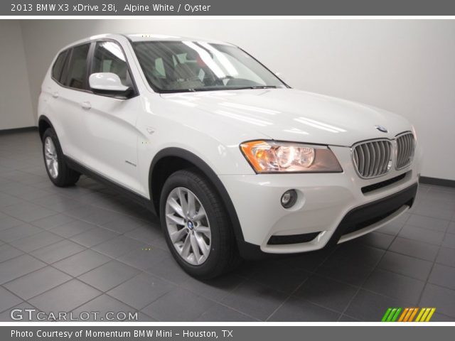 2013 BMW X3 xDrive 28i in Alpine White