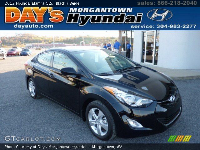 2013 Hyundai Elantra GLS in Black