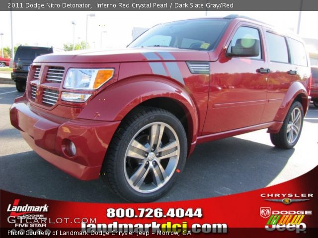 2011 Dodge Nitro Detonator in Inferno Red Crystal Pearl