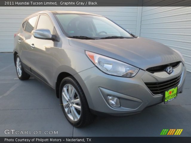2011 Hyundai Tucson Limited in Graphite Gray