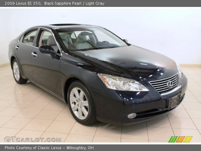 2009 Lexus ES 350 in Black Sapphire Pearl