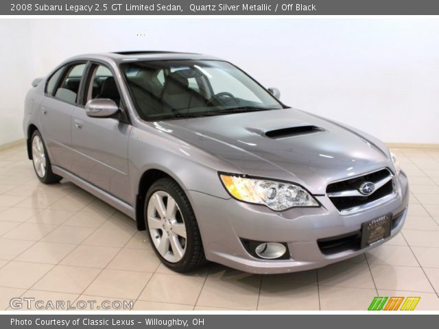 2008 Subaru Legacy 2.5 GT Limited Sedan in Quartz Silver Metallic