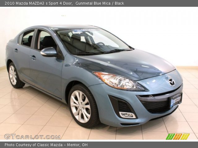 2010 Mazda MAZDA3 s Sport 4 Door in Gunmetal Blue Mica