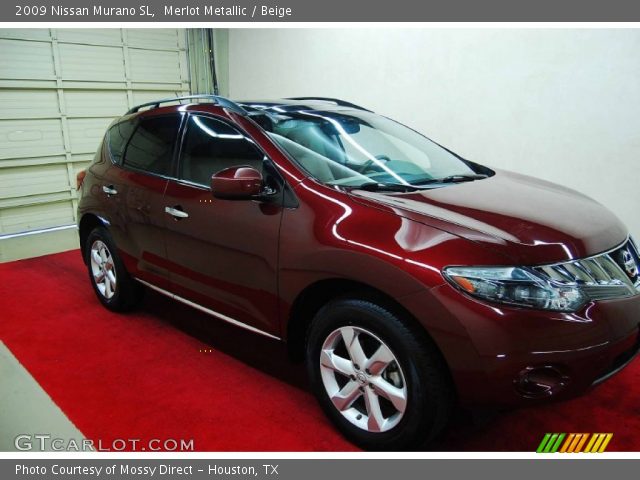 2009 Nissan Murano SL in Merlot Metallic
