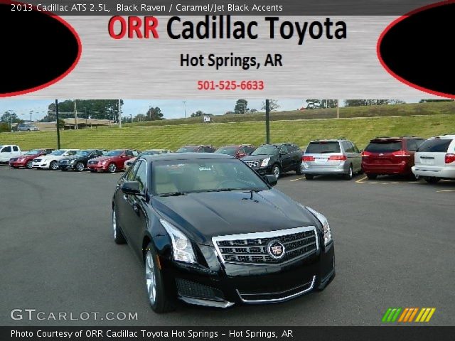 2013 Cadillac ATS 2.5L in Black Raven