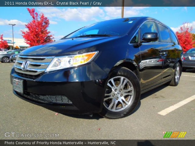 2011 Honda Odyssey EX-L in Crystal Black Pearl