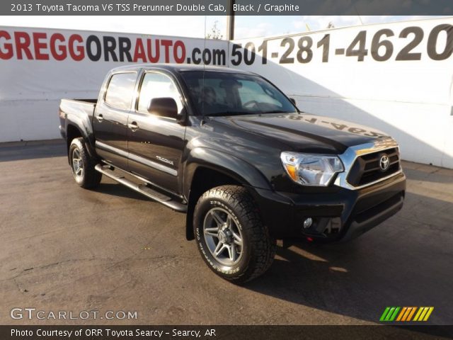 2013 Toyota Tacoma V6 TSS Prerunner Double Cab in Black