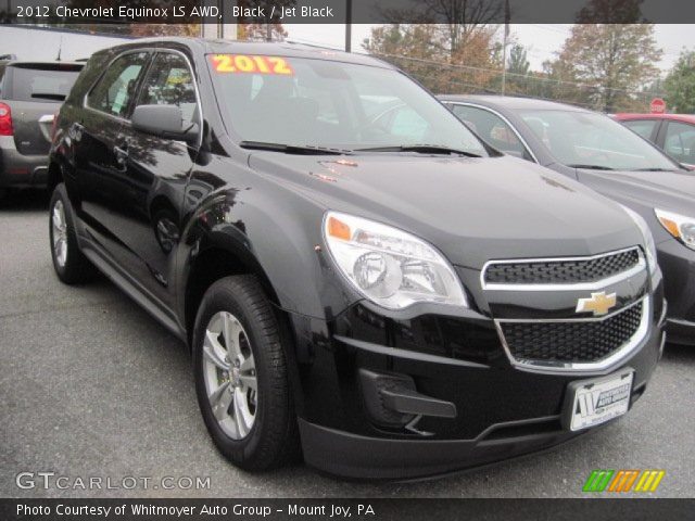 2012 Chevrolet Equinox LS AWD in Black