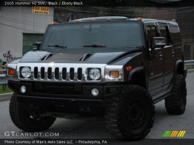 2005 Hummer H2 SUV in Black