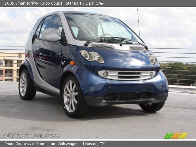 2005 Smart fortwo Turbo Coupe in Star Blue