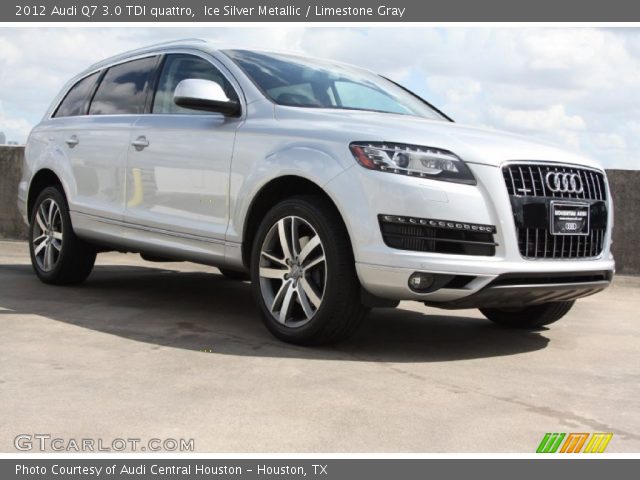 2012 Audi Q7 3.0 TDI quattro in Ice Silver Metallic