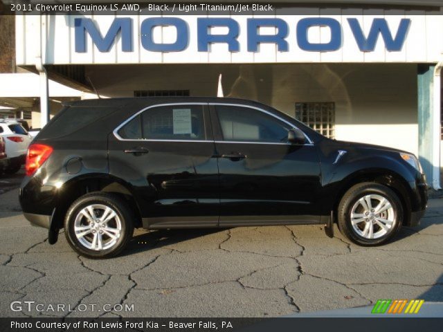 2011 Chevrolet Equinox LS AWD in Black