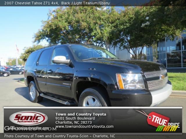 2007 Chevrolet Tahoe Z71 4x4 in Black