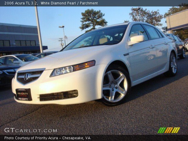 2006 Acura TL 3.2 in White Diamond Pearl