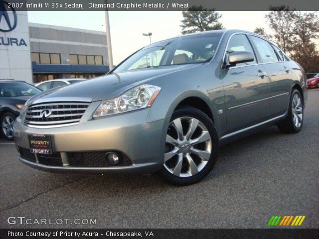 2007 Infiniti M 35x Sedan in Diamond Graphite Metallic