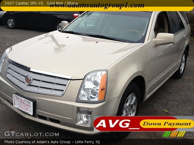 2007 Cadillac SRX V6 in Gold Mist