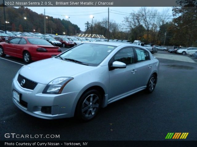 2012 Nissan Sentra 2.0 SL in Brilliant Silver Metallic