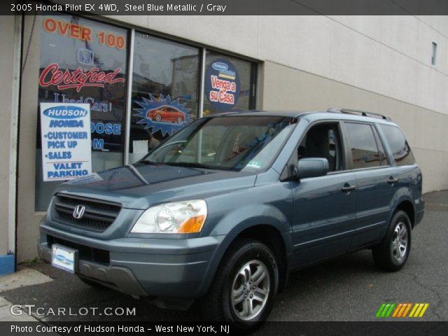 2005 Honda Pilot EX 4WD in Steel Blue Metallic