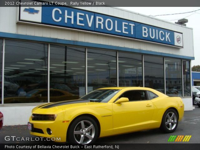 2012 Chevrolet Camaro LT Coupe in Rally Yellow