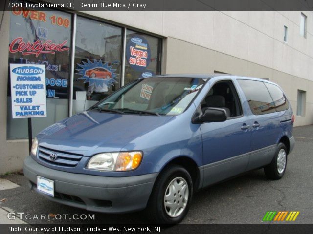 2001 Toyota Sienna CE in Denim Blue Mica
