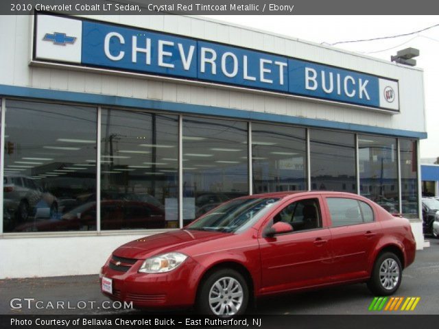 2010 Chevrolet Cobalt LT Sedan in Crystal Red Tintcoat Metallic