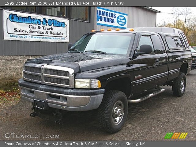 1999 Dodge Ram 2500 SLT Extended Cab 4x4 in Black