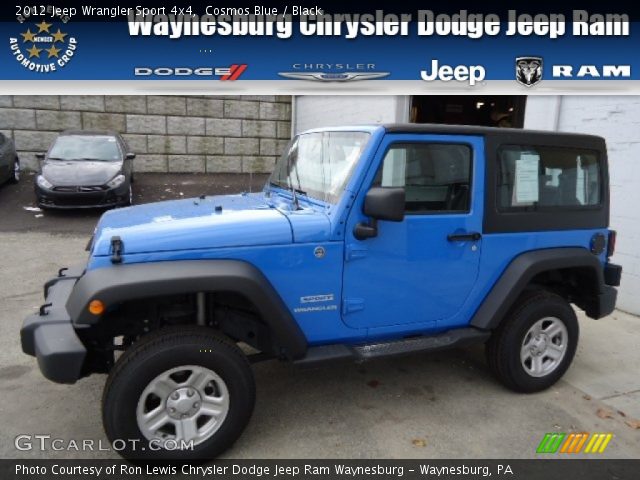 2012 Jeep Wrangler Sport 4x4 in Cosmos Blue