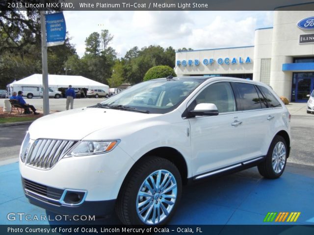 2013 Lincoln MKX FWD in White Platinum Tri-Coat