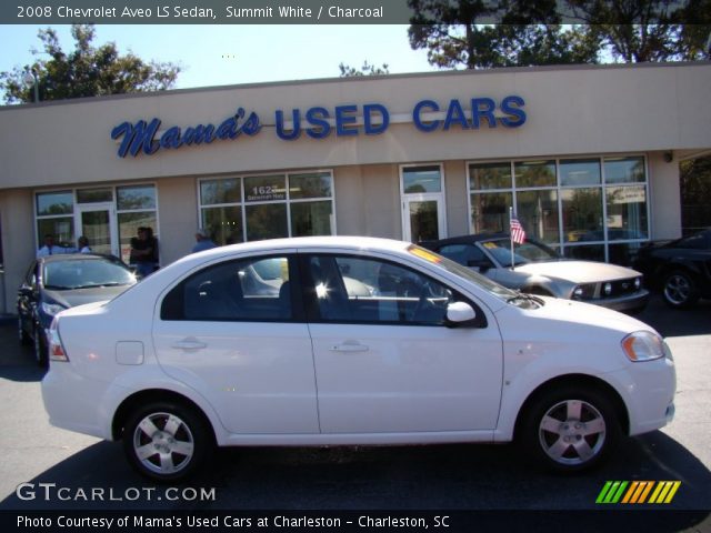 2008 Chevrolet Aveo LS Sedan in Summit White