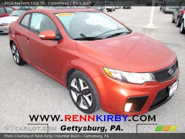 2010 Kia Forte Koup SX in Copperhead