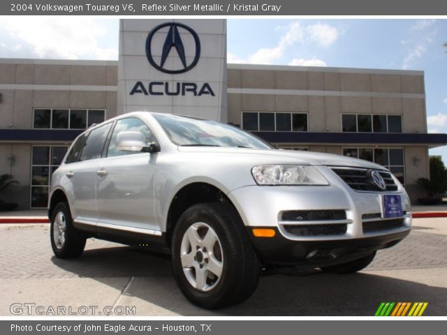 2004 Volkswagen Touareg V6 in Reflex Silver Metallic
